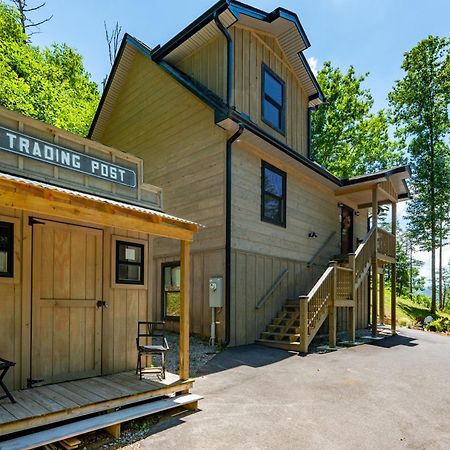 Lil Cabin In The Cove! Mtn Views, Theater, Hot Tub, Games, King Beds, Prime Location! เซอเวียร์วีล ภายนอก รูปภาพ